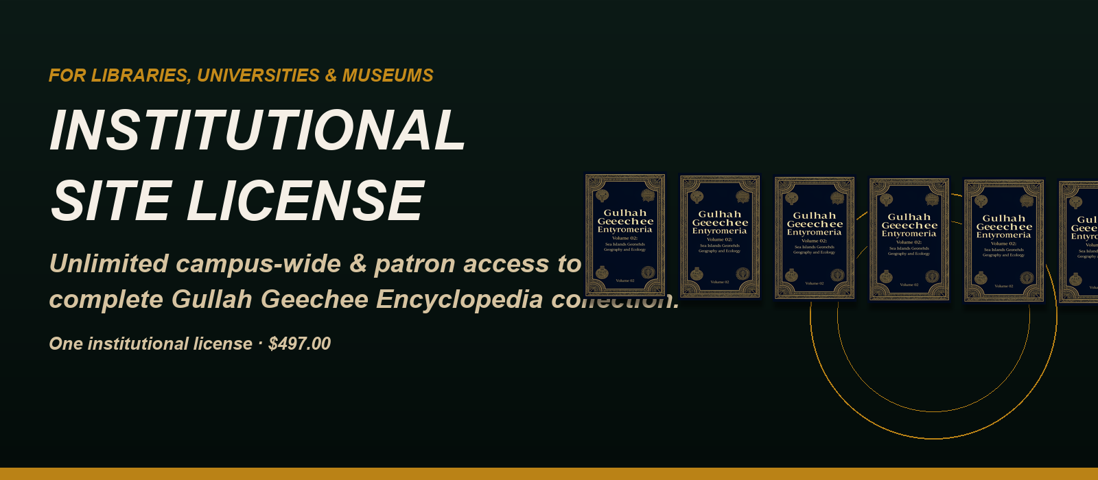 Institutional site license for the Gullah Geechee Encyclopedia